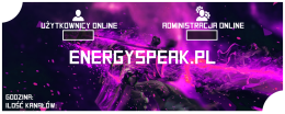 Koszulka z bannerem Energyspeak.pl