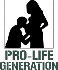 Koszulka Pro-life generation Damska Biała