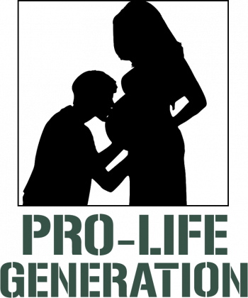 Koszulka Pro-life generation Damska Biała