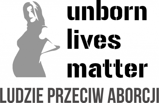 Koszulka unborn lives matter Biała Męska