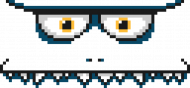 Pixel Art - twarz Potwora - styl retro - grafika inspirowana grą Minecraft - męska koszulka