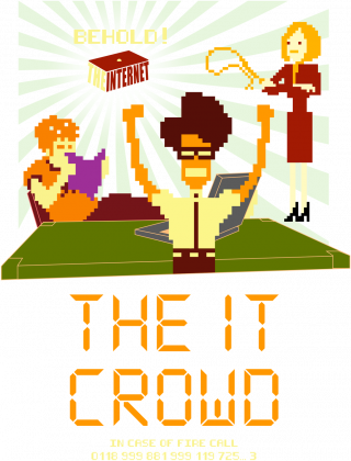 The IT Crowd - Moss - Roy - Jen