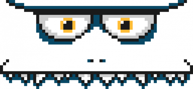 Pixel Art - twarz Potwora - styl retro - grafika inspirowana grą Minecraft - damska koszulka