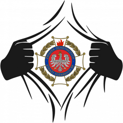 Logo OSP (kolor bialy) | Fire-Shop