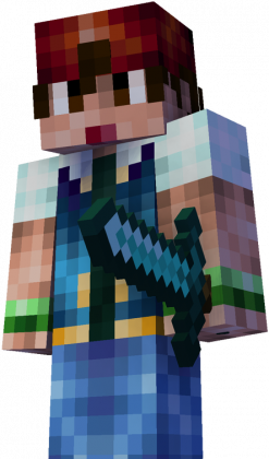 Maseczka z ludzikiem z loga master crafta