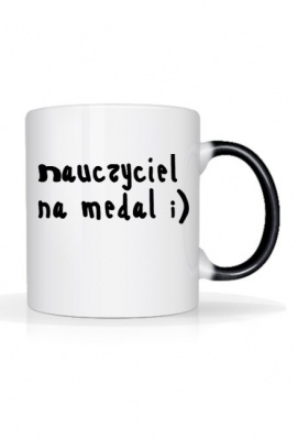 Kubek "Nauczyciel na medal" - POPIERAM STRAJK NAUCZYCIELI
