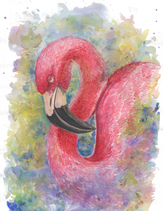 Kubek z flamingiem