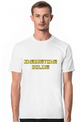 Kwadratowa Dolina bluzka złoty napis - Kwadratowa Dolina