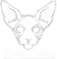 Sfinks "I belive in nothing"