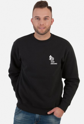 Bluza Bike team Dopiewo (białe napisy) - BartusDobraMarka