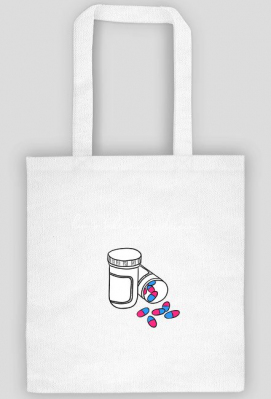 HERE TO TAKE MY MEDICINE TORBA - HS Store PL