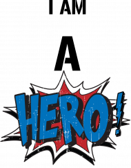 KOSZULKA Z NADRUKIEM I AM A HERO