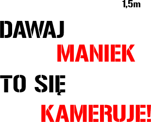 Dawaj Maniek kubek