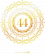 Plakat A2 - Wibracja 44 - Numerologia
