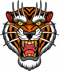 Koszulka damska Oldschool tiger