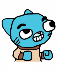 Koszulka czarna Meede x Gumball