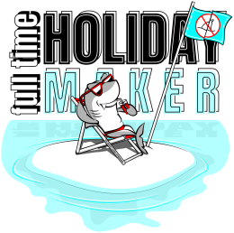 Full Time Holiday Maker T-Shirt 1.2 C/M