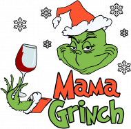 Grinch mama - świeta