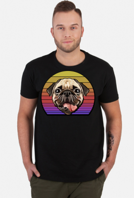 Mops retro - digi-pet Pet Love