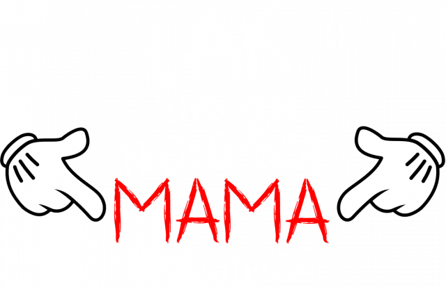 Koszulka Najlepsza Mama biały napis