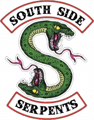South Side Serpents bluza szara