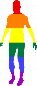 LGBT | CZŁOWIEK - koszulka damska