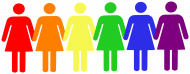 LGBT / TOLERANCJA | KOBIETY - bluza męska bez kaptura