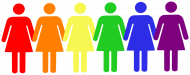 LGBT / TOLERANCJA | KOBIETY - koszulka damska