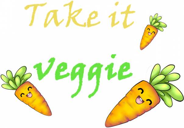 Fartuch kuchenny Take it veggie