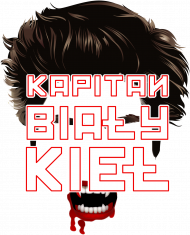 Kapitan Kieł #2 - Wyrapowani - koszulka hip-hop