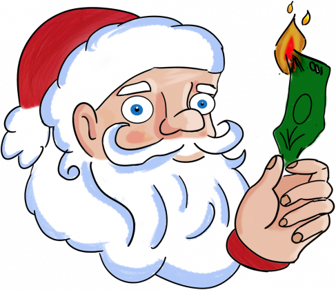 Świąteczna bluza damska|Mikołaj