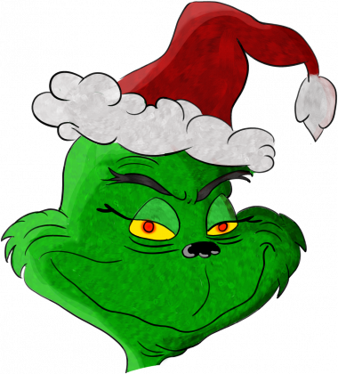 Świąteczna koszulka męska| Grinch