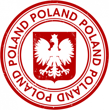 Bluza z kapturem Polska biało-czerwoni