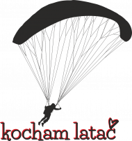 Paralotnia - kocham latać - koszulka paralotniarza