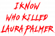 I know who killed Laura Palmer -  damska koszulka wiem kto zabił Laurę Palmer - Twin Peaks