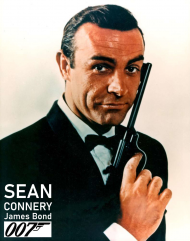 Sean Connery James Bond 007 torba ze zdjęciem aktora