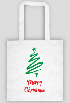 Merry Christmas - świąteczna torba z nadrukiem - Spoko - odzież i gadżety z nadrukiem