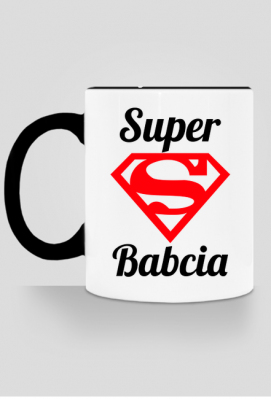 Super Babcia - kuben na Dzień Babci - Spoko - odzież i gadżety z nadrukiem