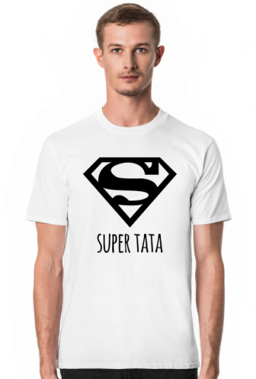 Super Tata Superman - koszulka na Dzień Ojca