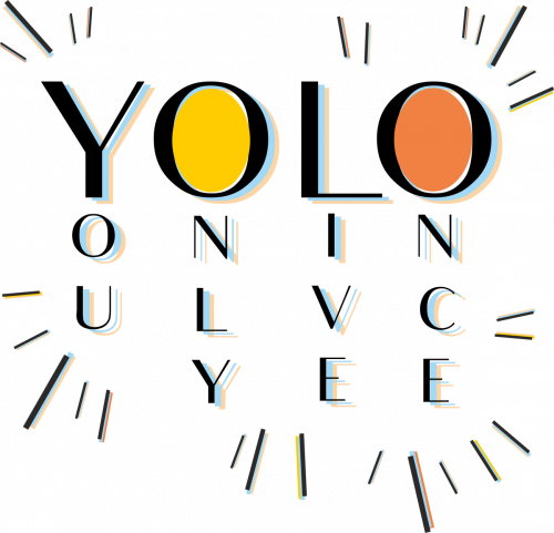 YOLO you only live once  koszulka z cytatem - męska koszulka