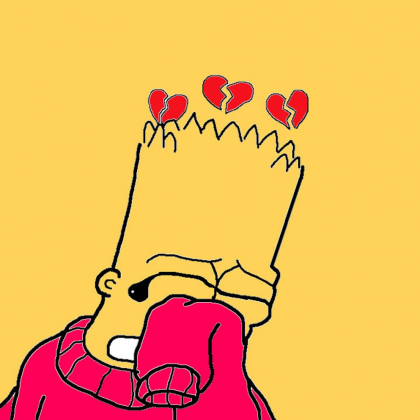 damski t-shirt Bart Simpson