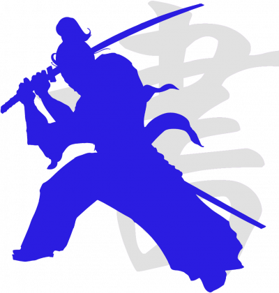 Hoodie: Samurai Niebieski