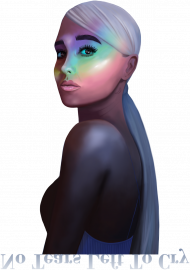inspired by ariana grande ♡ new collection for ari - bluza czarna unisex - no tears left to cry