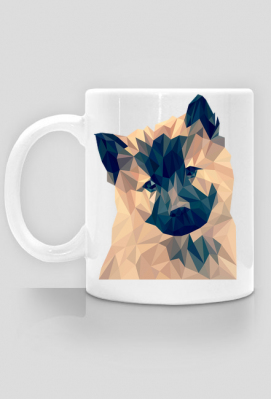 Słodki Pies - Sweet Dog - GeometricSweetAnimals.pl