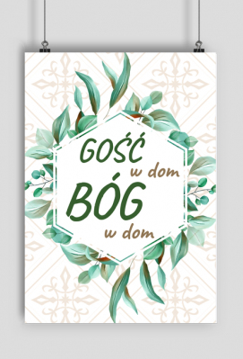 Gość w dom, Bóg w dom - Miryam sklep chrześcijański