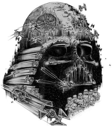 Star Wars Darth Vader Build The Empire Graphic