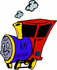 Koszulka dziecięca "Wesoła lokomotywa"