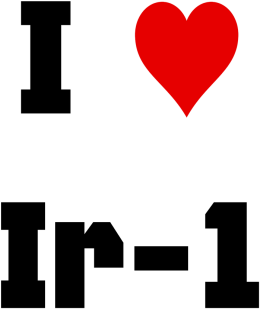 Koszulka damska "I love Ir-1"