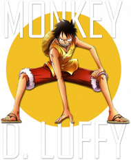 ONE PIECE - Monkey D. Luffy; black