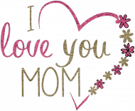 Miś dla mamy - I love you mom
